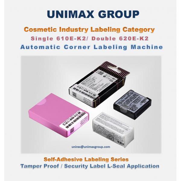 610 E-K2-S2 / 620 E-K2-S Tamper Proof/Security Label Single/Double L-Seal Labeling Machine