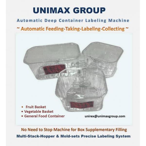 Thermoforming Deep Box/Basket Labeling Machine Sector (149)