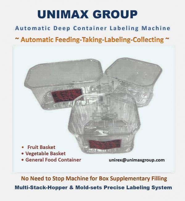 Thermoforming Deep Box/Basket Labeling Machine Sector (149)