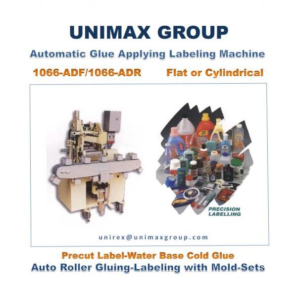 66-ADF/ADR Automatic Feeding with Conveyor & Mold-Sets Labeling Machine