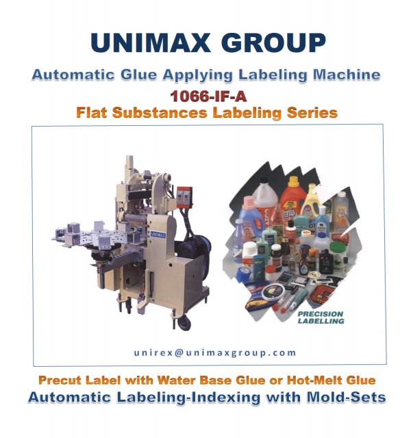 66-IF-A / 66L-IF-A Indexing Automatic Feeding-Labeling Machine