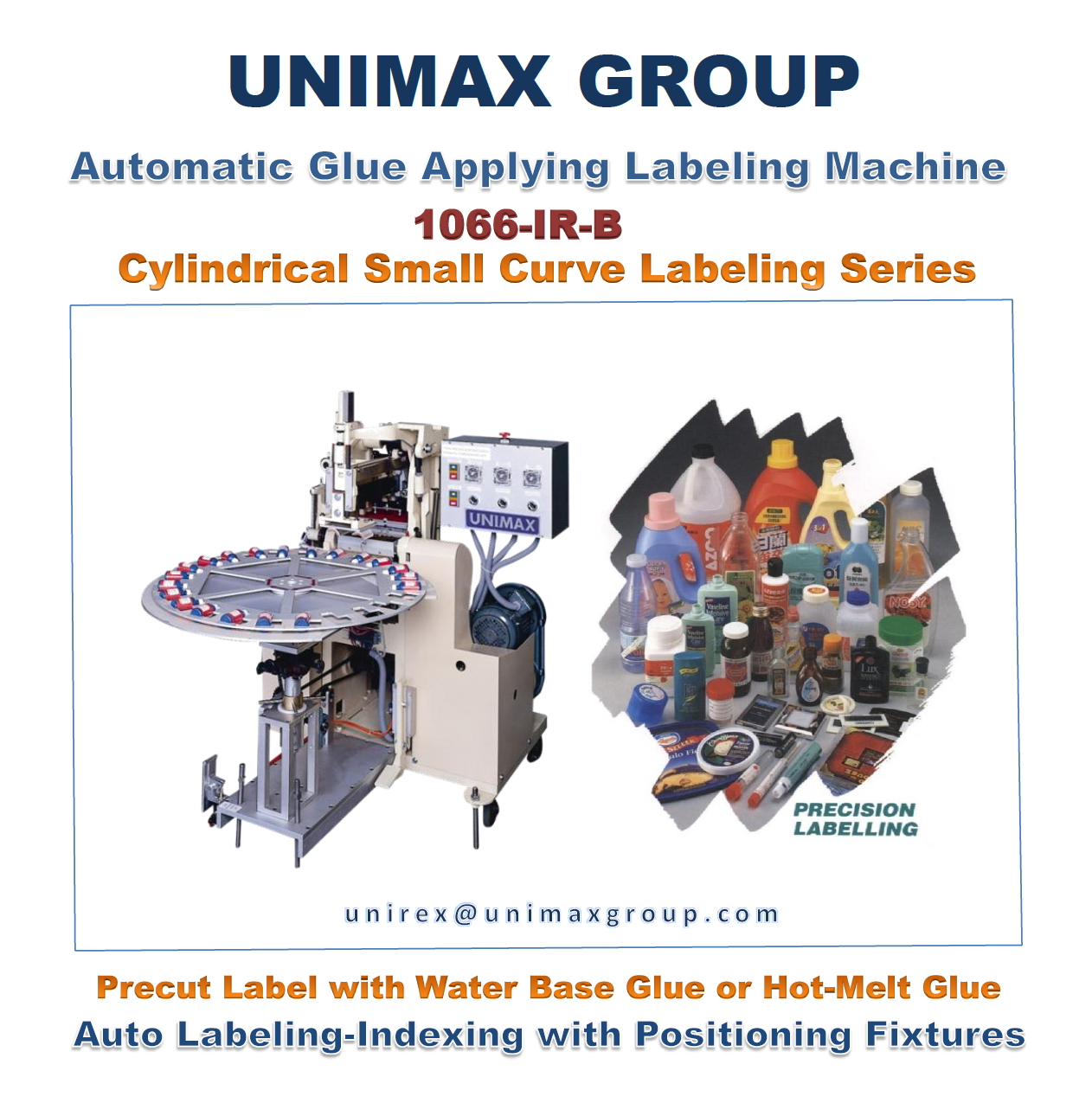 66-IF-B / 66L-IF-B Indexing Feeding Small Curve Labeling Machine