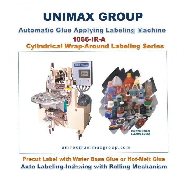 66-IR-A/66L-IR Indexing Feeding Cylindrical Wrap-Around Labeling Machine