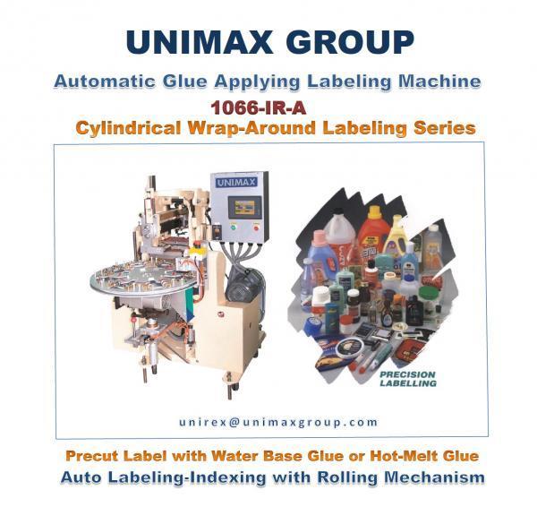 66-IR-A/66L-IR Indexing Feeding Cylindrical Wrap-Around Labeling Machine