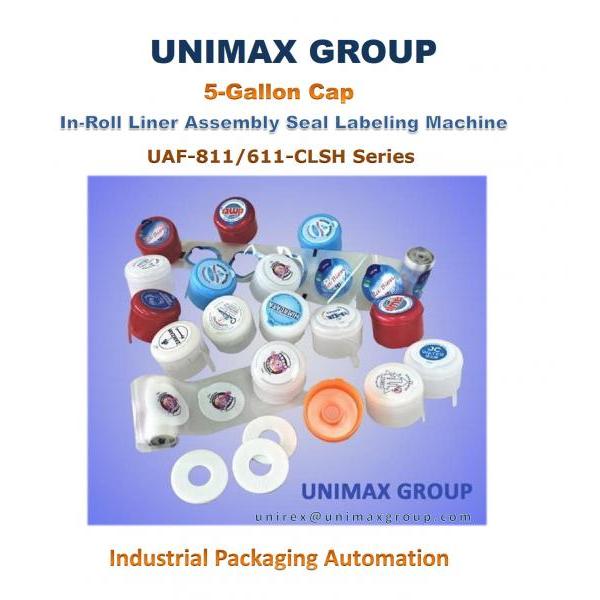 Automatic 5-Gallon Cap Seal Labeling Machine