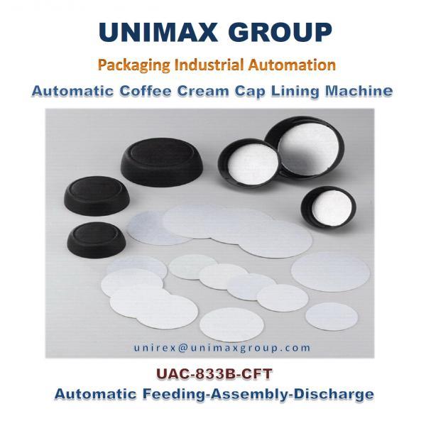 UAC-833B-CF Automatic Lining Machine (Big-Deep Cover/Cap with Paper