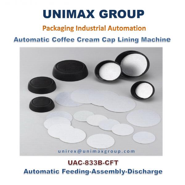 UAC-833B-CF Automatic Lining Machine (Big-Deep Cover/Cap with Paper