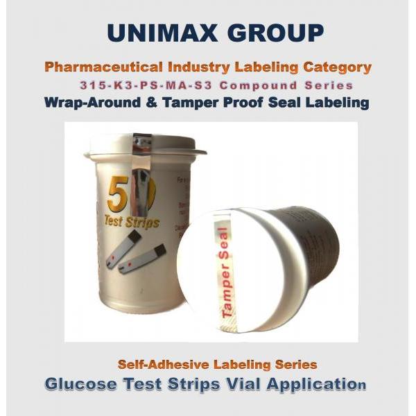 315-K3-PS-MA-S3 Glucose Test Strips Vial Compound Type Labeling Machine