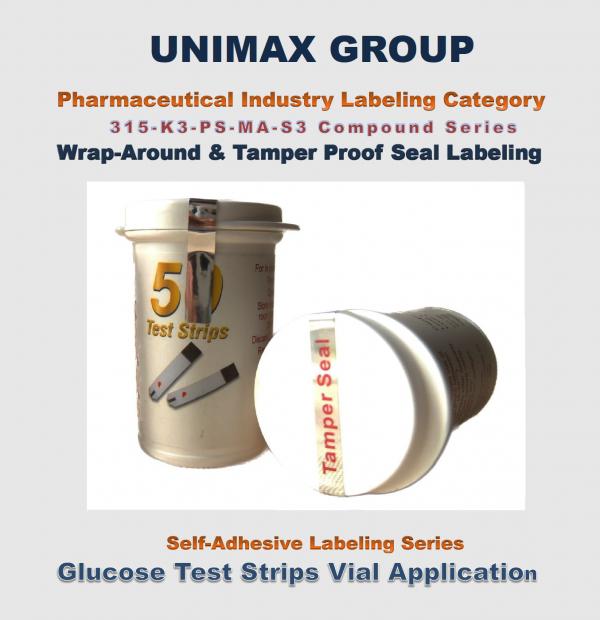 315-K3-PS-MA-S3 Glucose Test Strips Vial Compound Type Labeling Machine