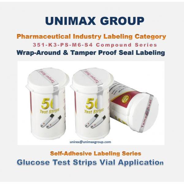 351-K3-PS-M6-S4 Glucose Test Strips Vial Compound Type Labeling Machine