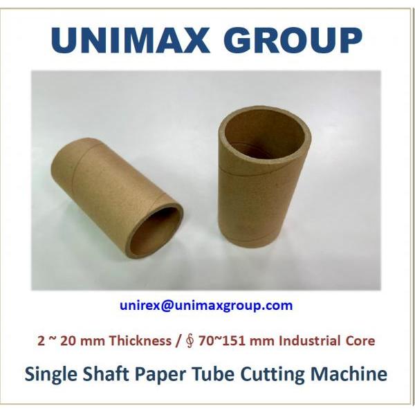  Single Shaft Paper Tube Cutting Machine