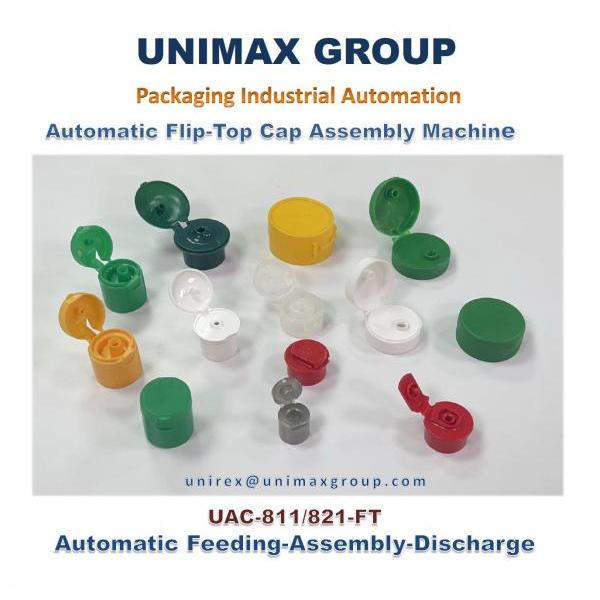  UAC-811/821-FT Flip-Top Cap Assembly Machine