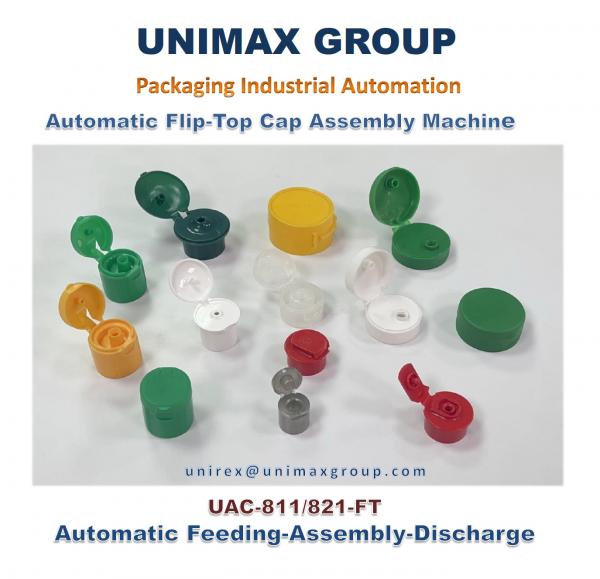  UAC-811/821-FT Flip-Top Cap Assembly Machine