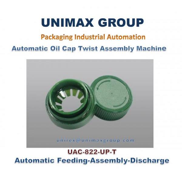 UAC-822-UP-T Oil Cap Twist Assembly Machine