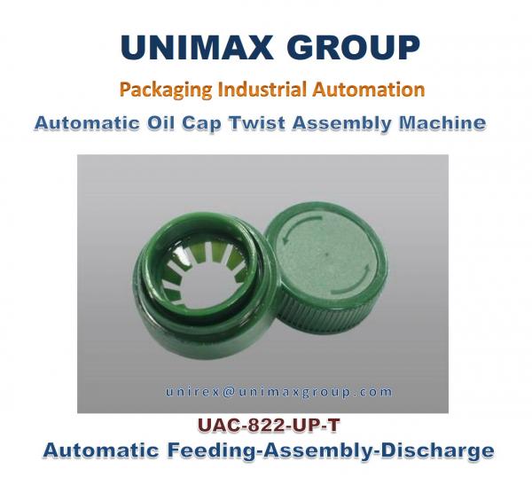 UAC-822-UP-T Oil Cap Twist Assembly Machine