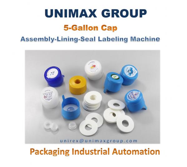 5-Gallon Cap Assembly-Lining-Sealing Machines