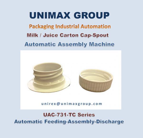 UAC-731-TC Automatic Cap-Spout Assembly Machine