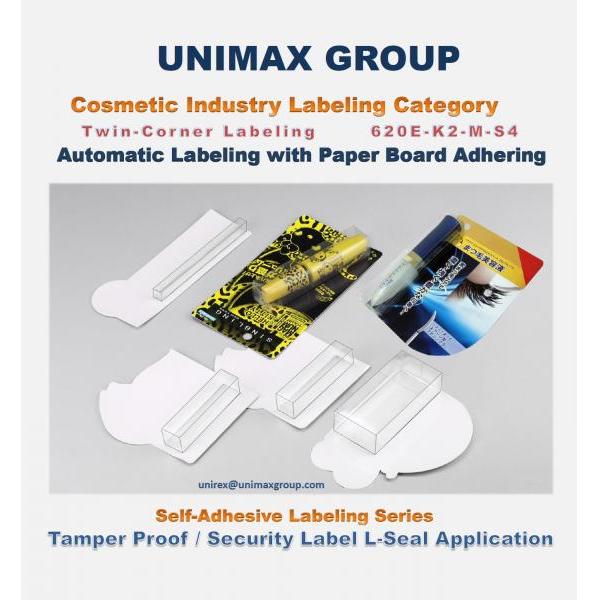 620 E-K2-M-S4 Cosmetic Box Security Strip Seal Labeling with Paper Board Adhering Machine