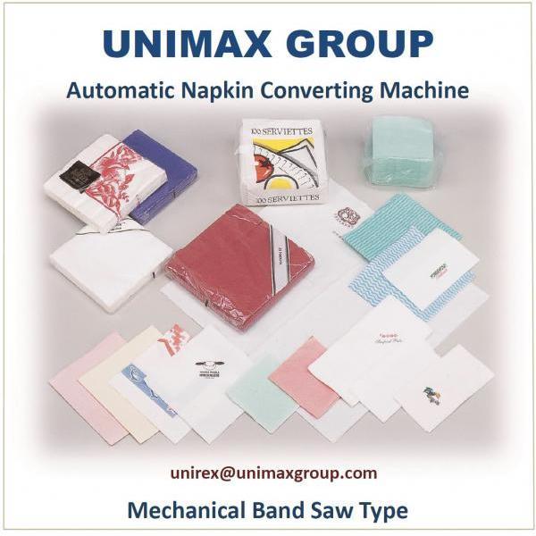 UC-226 Band Saw Type Tissue Paper Napkin/Serviette Converting Machine