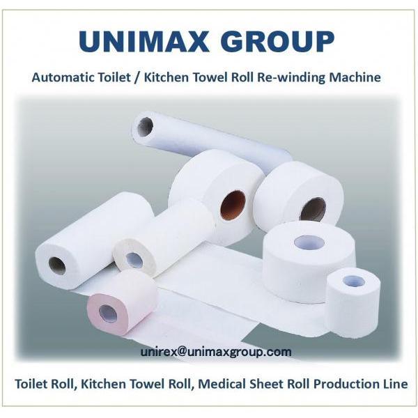 UC-1121 Automatic Toilet / Kitchen Towel Rolls Re-Winding Machine 