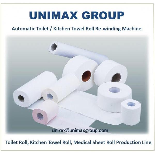 UC-1121 Automatic Toilet / Kitchen Towel Rolls Re-Winding Machine 