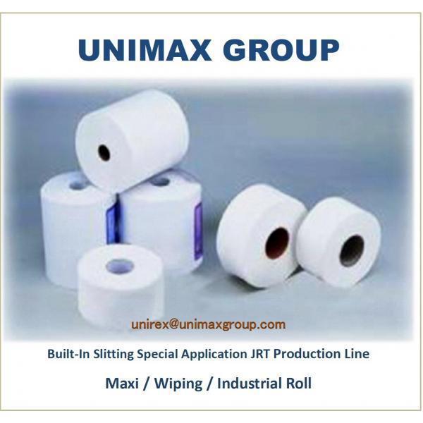UC-1121C Maxi/Catering/Wiping/Industrial Roll Built-In Slitting Re-Winding Machine