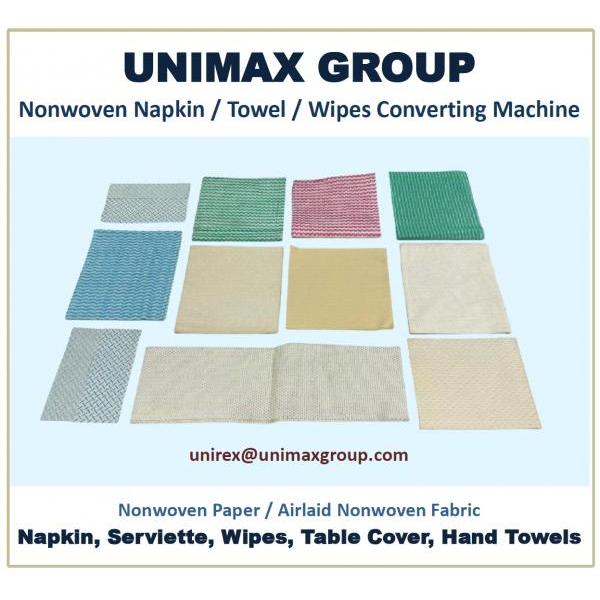 Nonwoven Fabric Napkin / Towel Converting Machine UA-234-BS Series