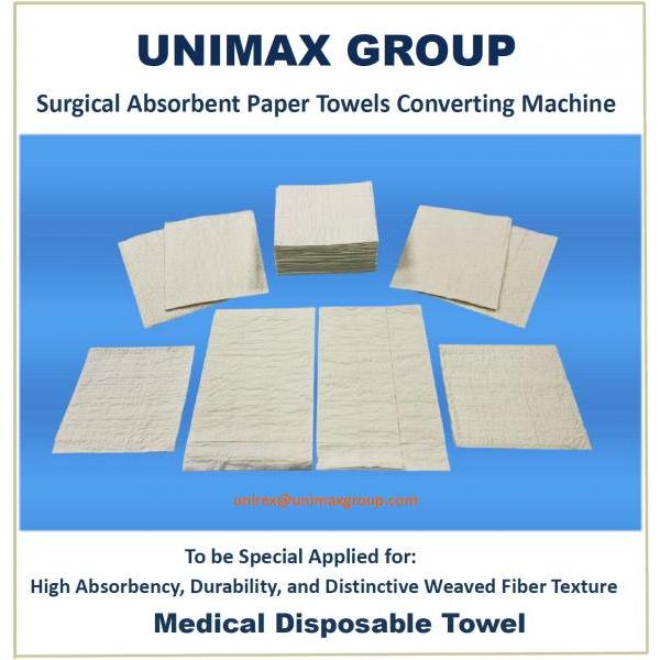 Surgical Absorbent Paper Towel Converting Machine US-500A Series