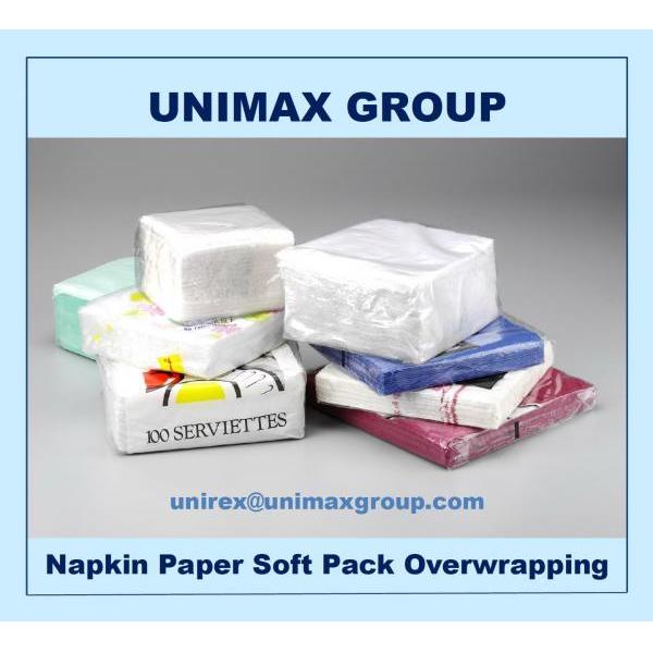UC-628-DN Automatic Napkin / Serviette Soft Pack Overwrapping Machine