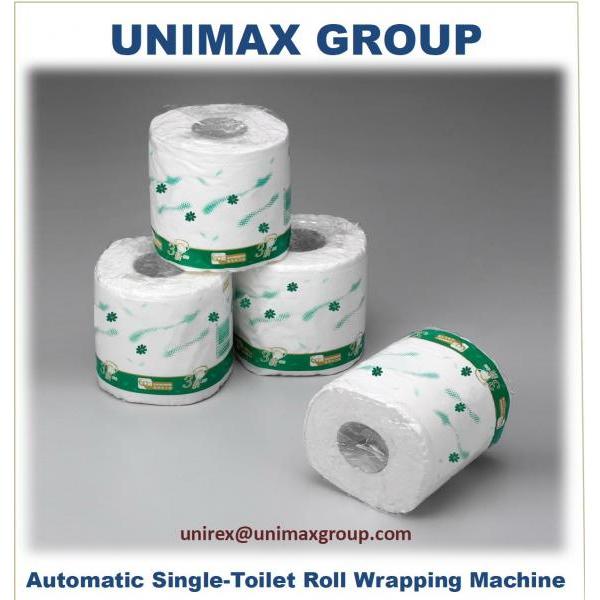  UC-100 Fully Automatic Single Toilet Tissue Roll Packing Machine