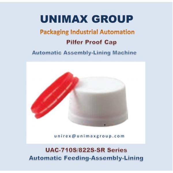 UAC-710S/822S-SR Automatic Pilfer Proof Cap Assembly-Lining Machine
