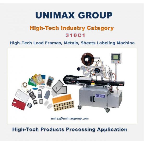 310C1 High-Tech Lead Frames, Metals, Sheets High Precision Labeling Machine