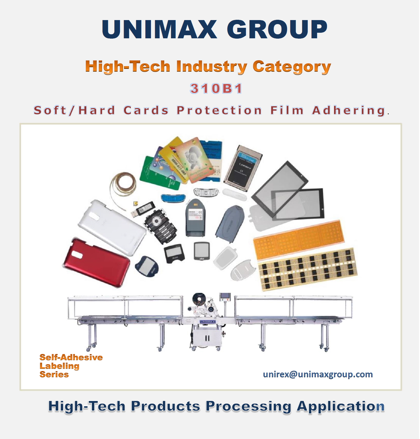 310B1 High-Tech Lens Protection Film Automatic Adhering Machine
